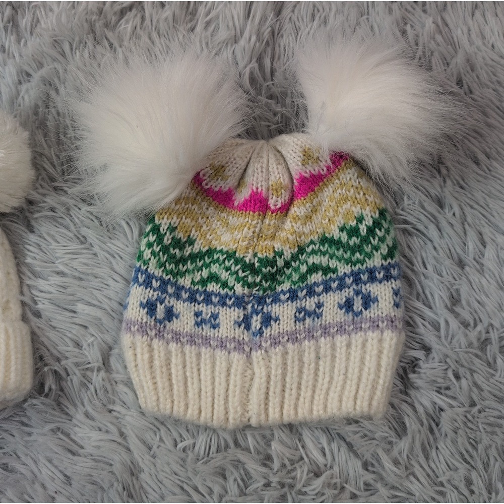 Lot Of 3 C.C Kids Baby Gap 6-12 Months Hats Stocking Winter Wear - Picture 6 of 8